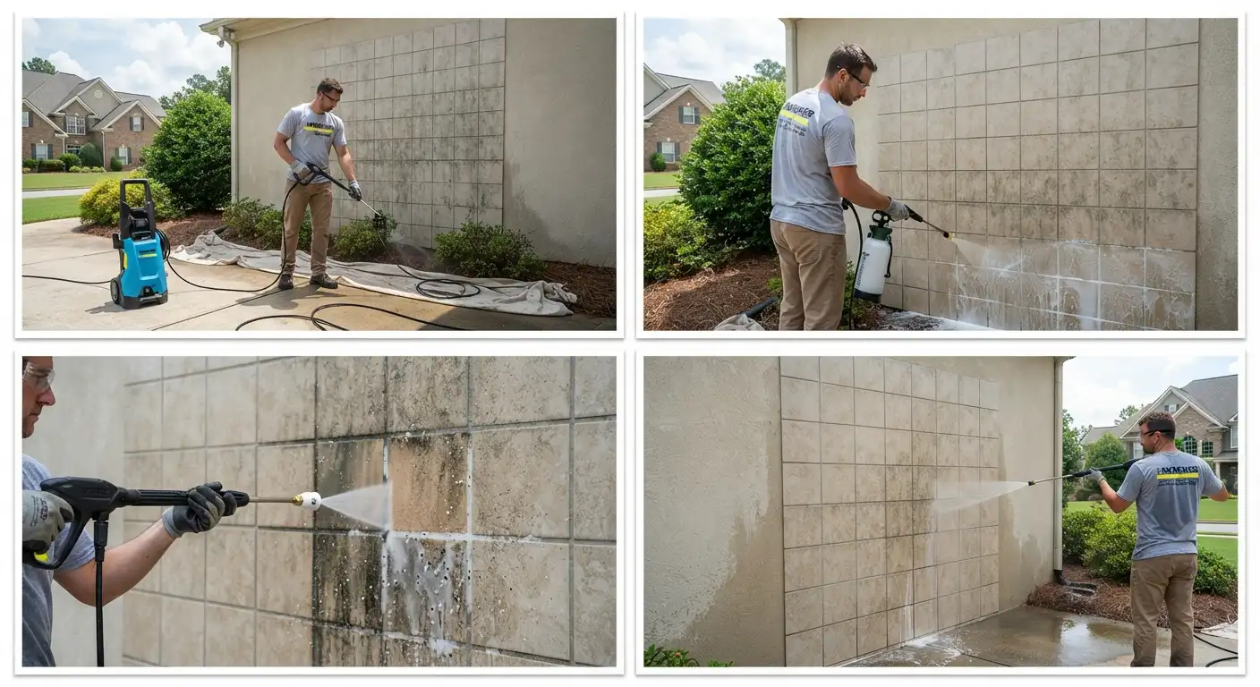 How to Power Wash a House